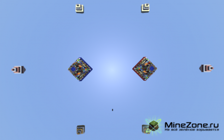 Minecraft Custom Map: Cluster Chunk PvP