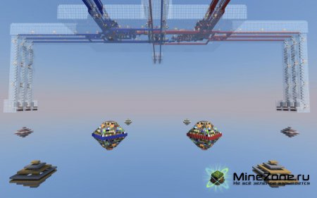 Minecraft Custom Map: Cluster Chunk PvP