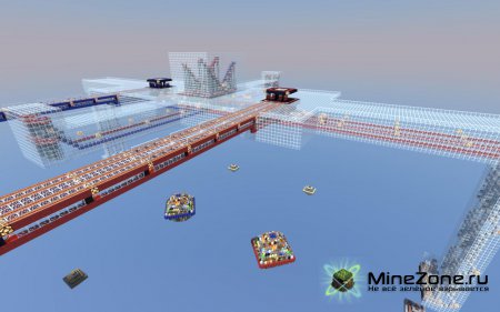 Minecraft Custom Map: Cluster Chunk PvP