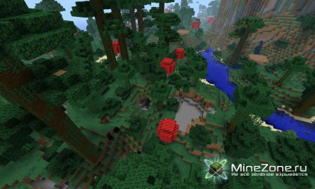 [1.3.2]  Mushroom Forest Mod - Amazing Landscapes!