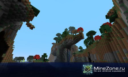 [1.3.2]  Mushroom Forest Mod - Amazing Landscapes!