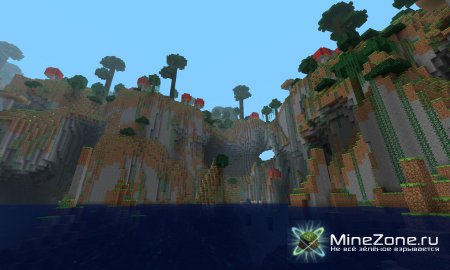 [1.3.2]  Mushroom Forest Mod - Amazing Landscapes!