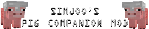 [1.4.2] Pig Companion Mod v 1.1.3.
