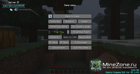 [1.4.2] Useful Ingame GUI