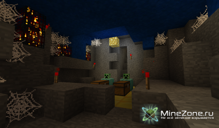 Caves of fear[1.4+]adventure map