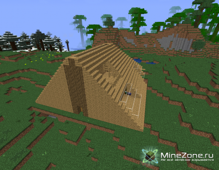 Постройки от Hunter'а - Дом-Крыша или Шалаш №1