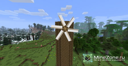 [1.4.5] Windmill & Waterwheel Mod
