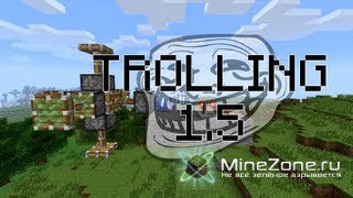 Minecraft Trolling: 1.5 Update, Trapped Chests, TNT Minecarts and more (ItsJerryAndHarry)