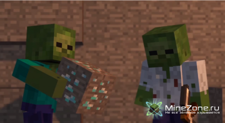 Mining Zombies - A Minecraft Animation