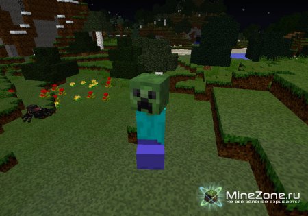 [1.4.7] Mo` Zombies! - 13 новых зомби + Плащ Зомби-Крипера!