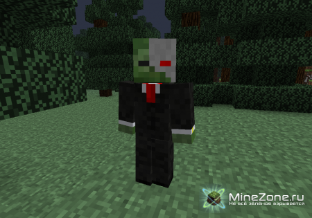 [1.4.7] Mo` Zombies! - 13 новых зомби + Плащ Зомби-Крипера!