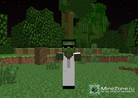 [1.4.7] Mo` Zombies! - 13 новых зомби + Плащ Зомби-Крипера!