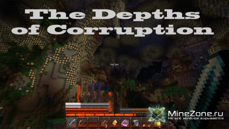 Minecraft и карта на прохождение - The Depths of Corruption - 01