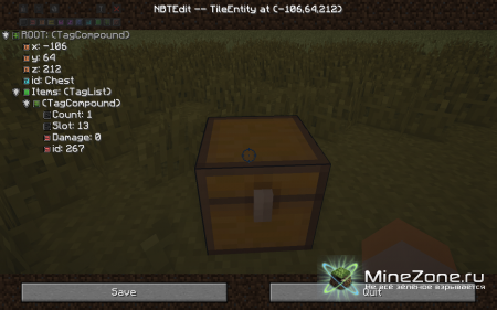 NBTedit - The Minecraft item editor