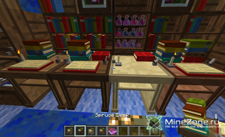 [1.5] [Forge] BiblioCraft [v1.1.3] - Bookcases, armor stands, shelves and more!
