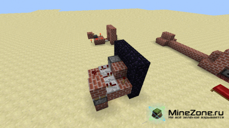 Управляемый портал в ад в 1.5+ [Уроки по Minecraft]