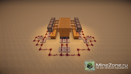 Спуск, подъём и механизм для разделения кнопок