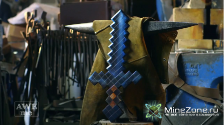 Forging the Diamond Sword - MAN AT ARMS