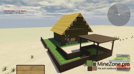 Minecraft в HD (мой новый Minecraft) тест строительства