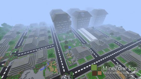 карта заброшенного города для minecraft 1.7.10 #4