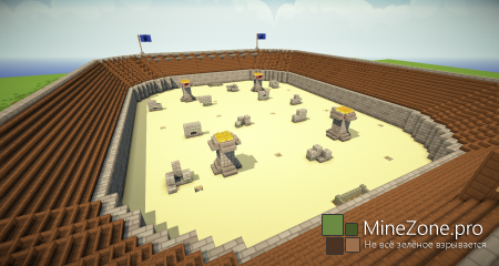 Spleef and Bow Arena - PvP map