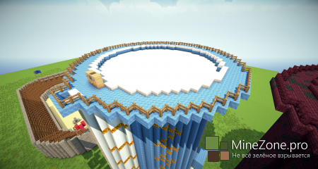 Spleef and Bow Arena - PvP map