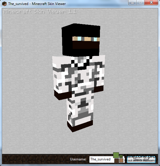 MINECRAFT SKIN VIEWER 1.1