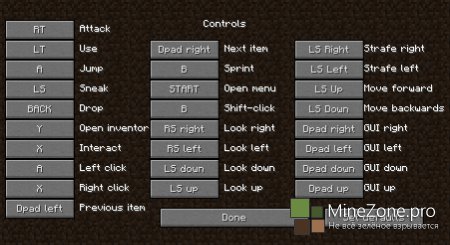 [1.6.2] Joypad - Minecraft на геймпаде!