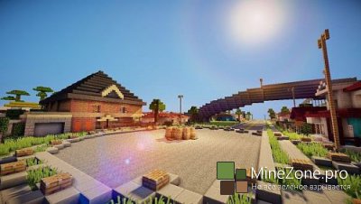 GTA in Minecraft -  Grand Theft Minecart