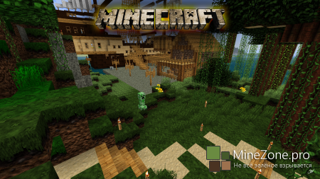 [Обои] MineCraft прямо на вашем рабочем столе!