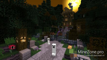 Halloween в Minecraft на Xbox360