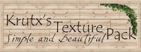 [1.7.+] [128x] [Bump mapping] Krutx's Texture Pack