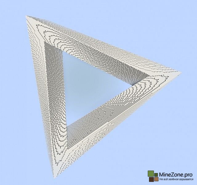 Penrose Triangle - Impossible Optical illusion