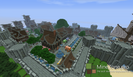 Карта Нордская деревня