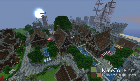 Карта Нордская деревня