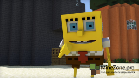 "Spongebob в Minecraft" - Анимация на русском