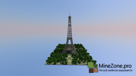 Europe Mnecraft #2: Eiffel Tower