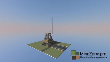 Europe Mnecraft #2: Eiffel Tower