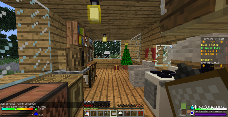 [Client][1.6.4] CreeperTV-Craft - 70 модов