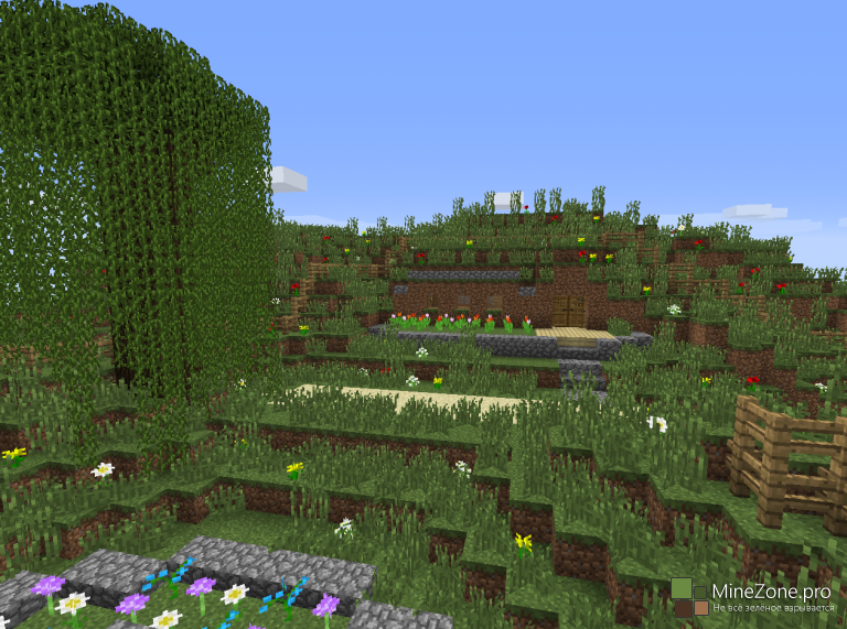 [1.7.4] Хоббитон в minecraft!