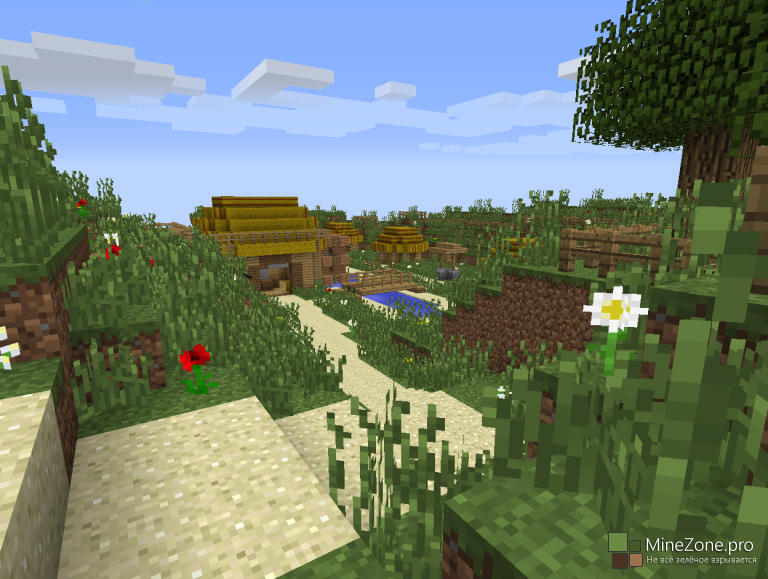 [1.7.4] Хоббитон в minecraft!