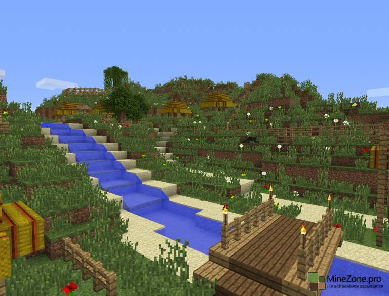 [1.7.4] Хоббитон в minecraft!