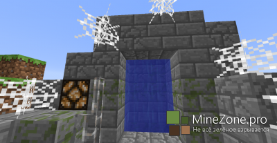 Teleport in Minecraft - Портал на командных блоках