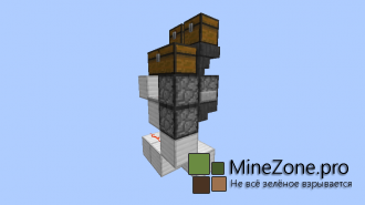 Minecraft механизмы: Автоматическая печка