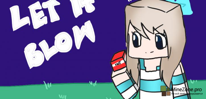 "Let It Blow" - A Minecraft Parody of Frozen's Let It Go