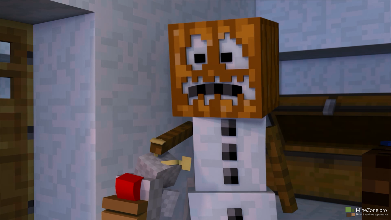 Chilly (Minecraft Animation) » MineZone - Не всё зелёное взрывается