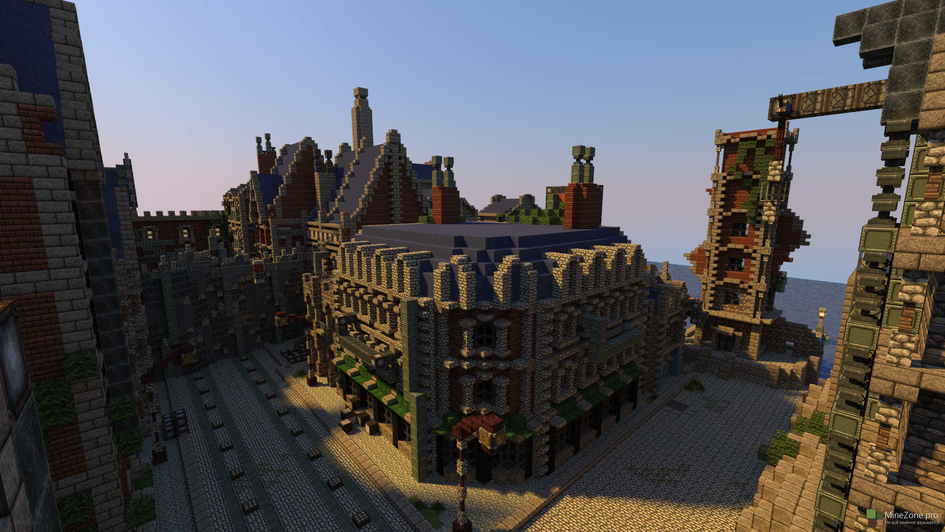 Town майнкрафт. Карта Dishonored Minecraft. Средневековый город в МАЙНКРАФТЕ. Красивый город в МАЙНКРАФТЕ средневековый. Средневековая улица майнкрафт.