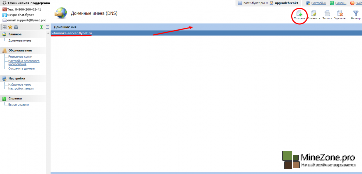Как поменять имя сервера? Как сделать буквенный IP или настроить SRV запись для Minecraft