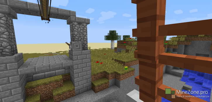 Канатная дорога [Чистый Minecraft 1.8]