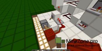 Реалистичный лифт в Minecraft